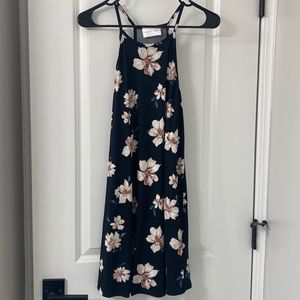 French Grey Dress - Size Small